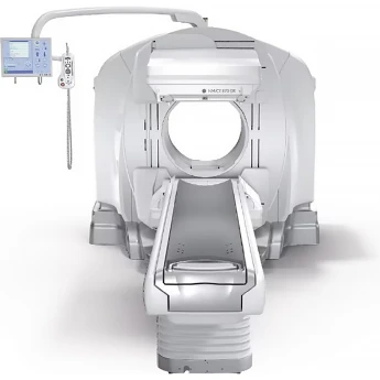 GE Discovery NM 870 DR- ОФЭКТ/КТ 16 срезов, 70 см