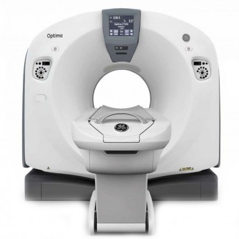 GE OPTIMA CT520 — КОМПЬЮТЕРНЫЙ ТОМОГРАФ 16 СРЕЗОВ, АПЕРТУРА 70 CM
