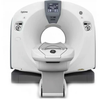 GE OPTIMA CT520 — КОМПЬЮТЕРНЫЙ ТОМОГРАФ 16 СРЕЗОВ, АПЕРТУРА 70 CM