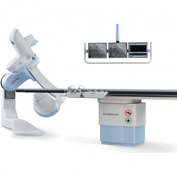 GENERAL ELECTRIC OPTIMA IGS 320/330 — АНГИОГРАФИЧЕСКАЯ СИСТЕМА, цифровой плоскопанельный Revolution, 100 кВт GE