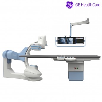 Ангиограф GE Optima IGS 330 Высокое разрешение Моторизованные движения C-дуги GE HEALTHCARE