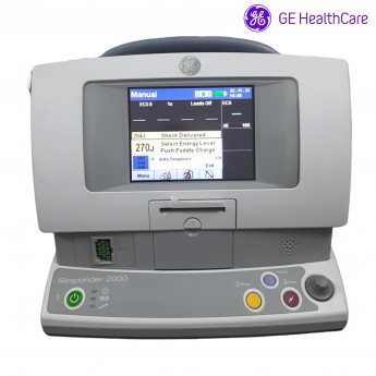 Дефибриллятор GE Responder 2000 CE ISO 13485 GE HEALTHCARE